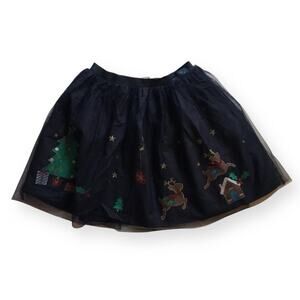 Tu navy tulle Christmas skirt